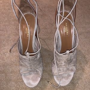 Aquazurra Suede Heels size 9
